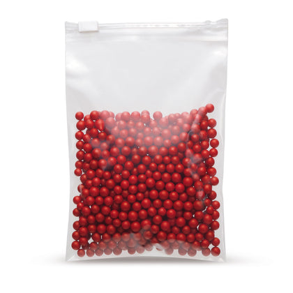 Bolsa con cursor LDPE 60 - 70 µm — vista detallada del material LDPE y del grosor de la lámina