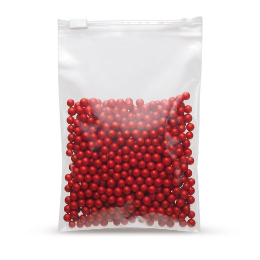 Bolsa con cursor LDPE 60 - 70 µm — vista detallada del material LDPE y del grosor de la lámina