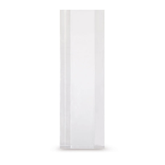 Bolsa con fuelle lateral con costura sellada 30 µm — vista principal directa del fabricante Elke Plastic
