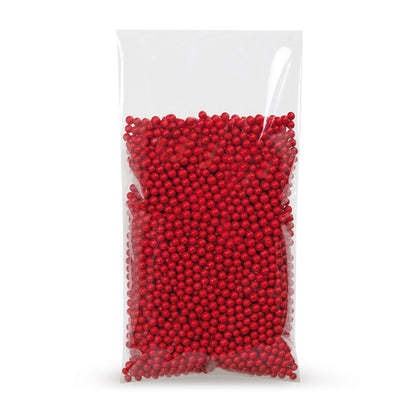 Bolsa plana PP 40 µm — vista detallada del material PP y del grosor de la lámina